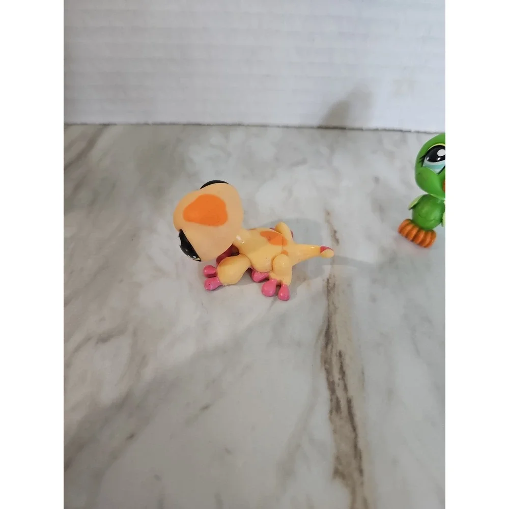 LPS Littlest Pet Shop Lot Of 4 Bird Rabbit Pup Lizard